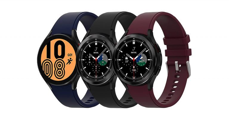 silicone watch band for samsung galgxy watch 4 silicone watch band for samsung galgxy watch 4