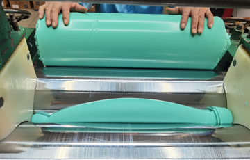 mixing silicone material