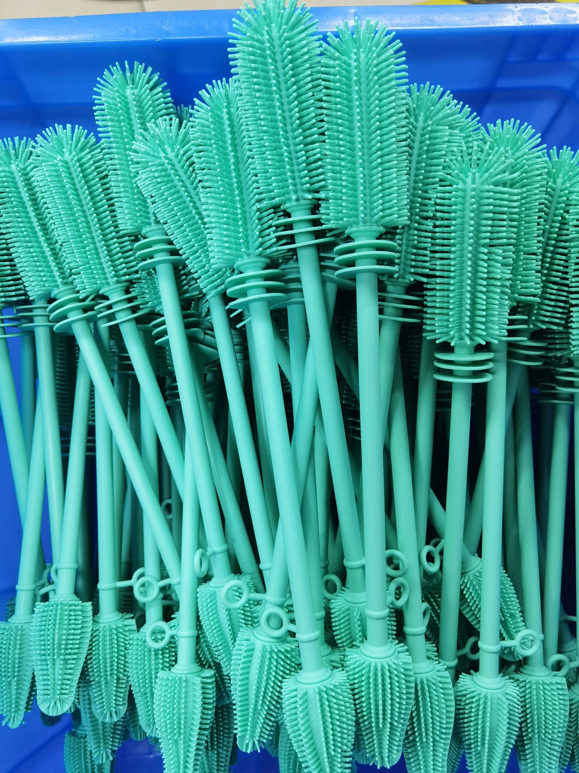 silicone bottle cleaning brush