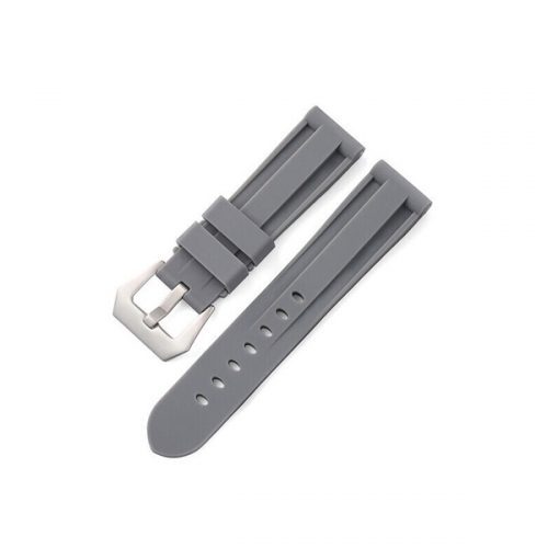 22mm silicone rubber watch band